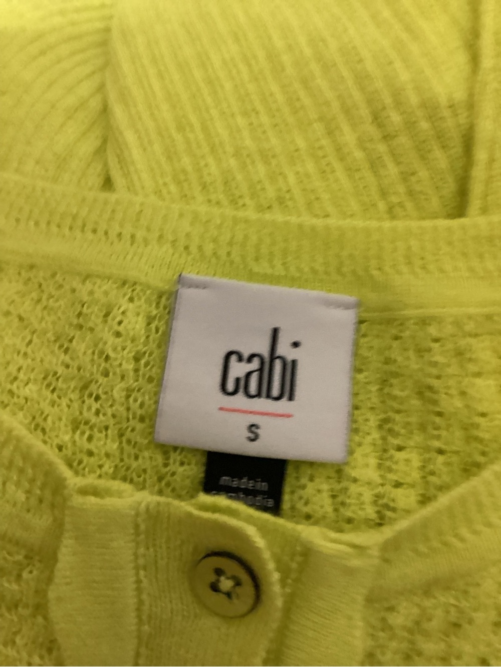 Cabi Cardigan/Top - Picture 4 of 4